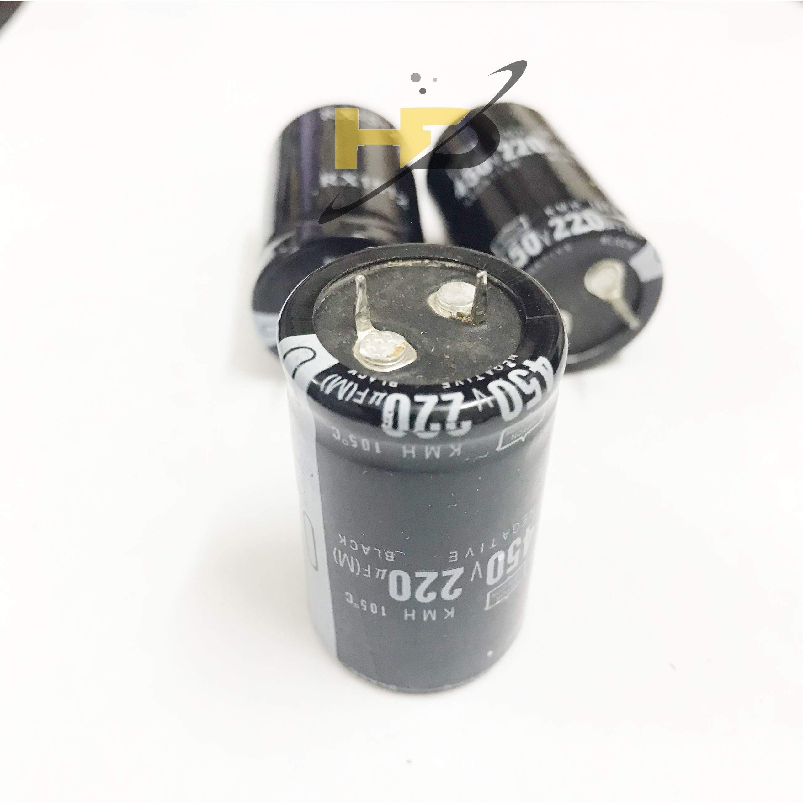 Combo 3 Tụ Hóa Phân Cực 450V 220UF Mới