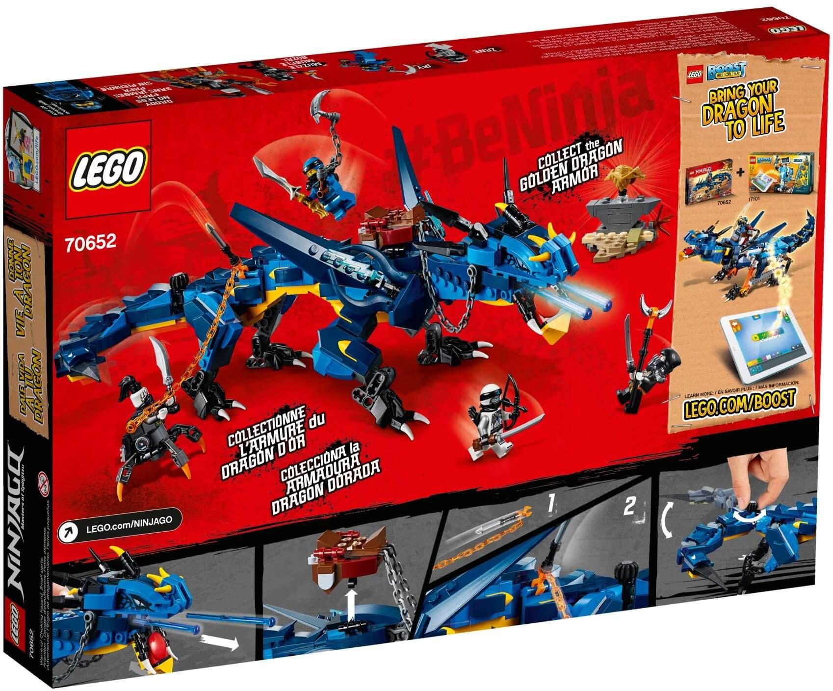 Lego Ninjago – Rồng điện Stormbringer 70652