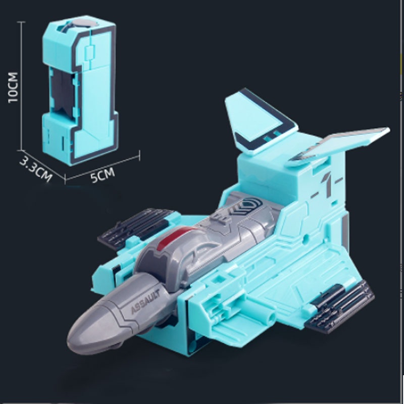 Số lắp ráp biến hình ô tô robot size đại số lẻ - Số xếp hình 10x 7 x3.3 cm