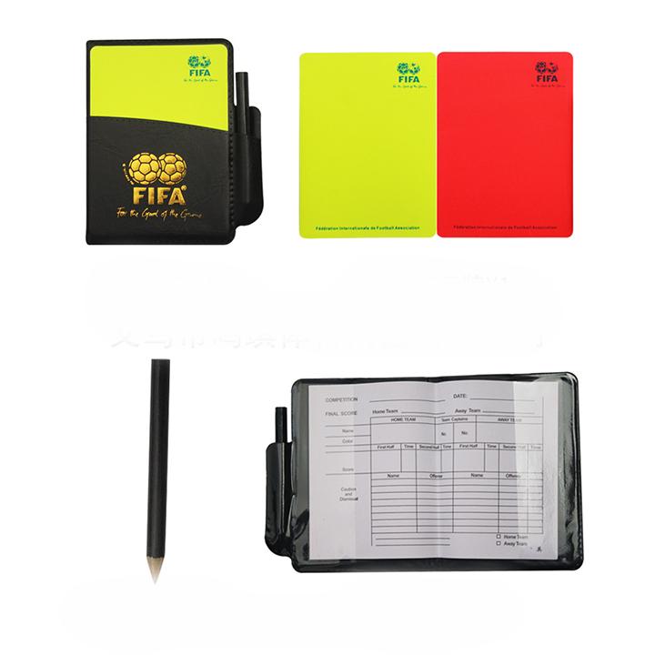 [HCM]Set sổ thẻ đỏ thẻ vàng cho trọng tài bóng đá