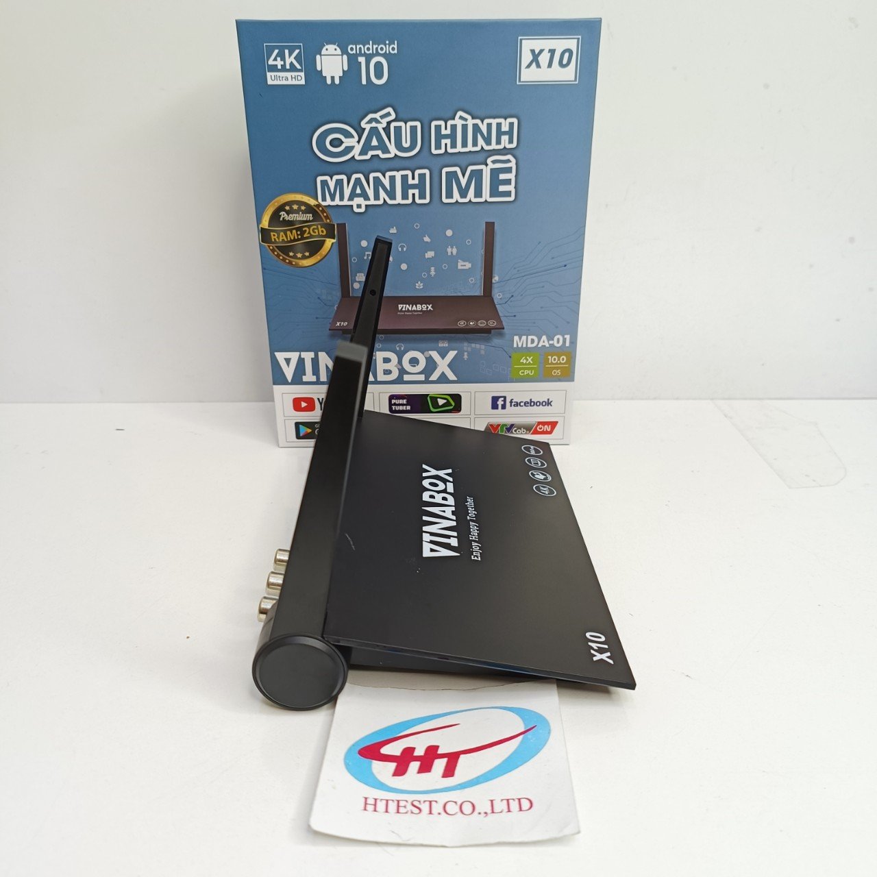 ANDROID TV VINABOX X10, RAM 2G 4GB ROM 16GB-3GB, ANDROID 10.0