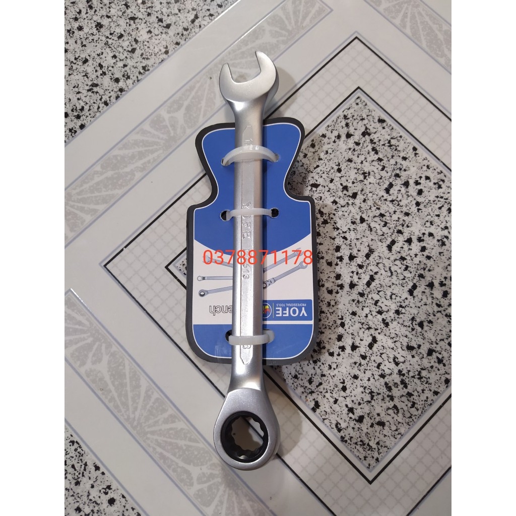 Cờ lê tự động đảo chiều lẻ từ 8-19 CHROME VANADIUM