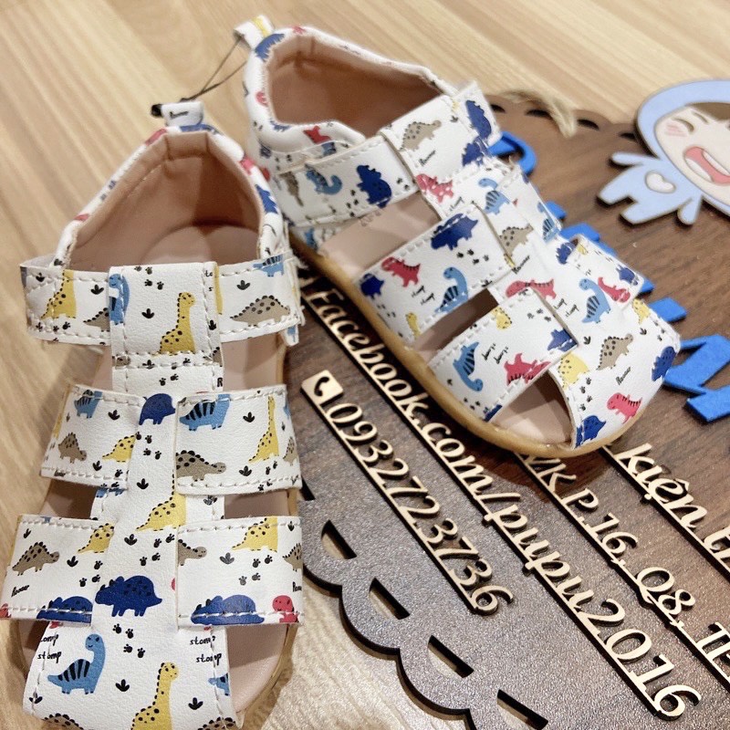 [HCM]Sandal rọ hoạ tiết khủng long H&M TQXK (Kèm ảnh thật)