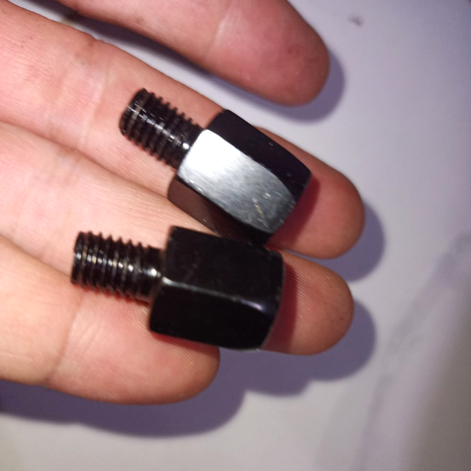 Bộ 2 con Ốc chân gương xe máy nối chuyển đổi 8mm 10mm