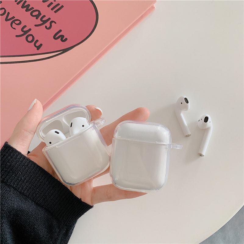 [ Case Airpods 1/2 ] Vỏ Bảo Vệ Airpods 1/2 - Case Trong | Pego Store