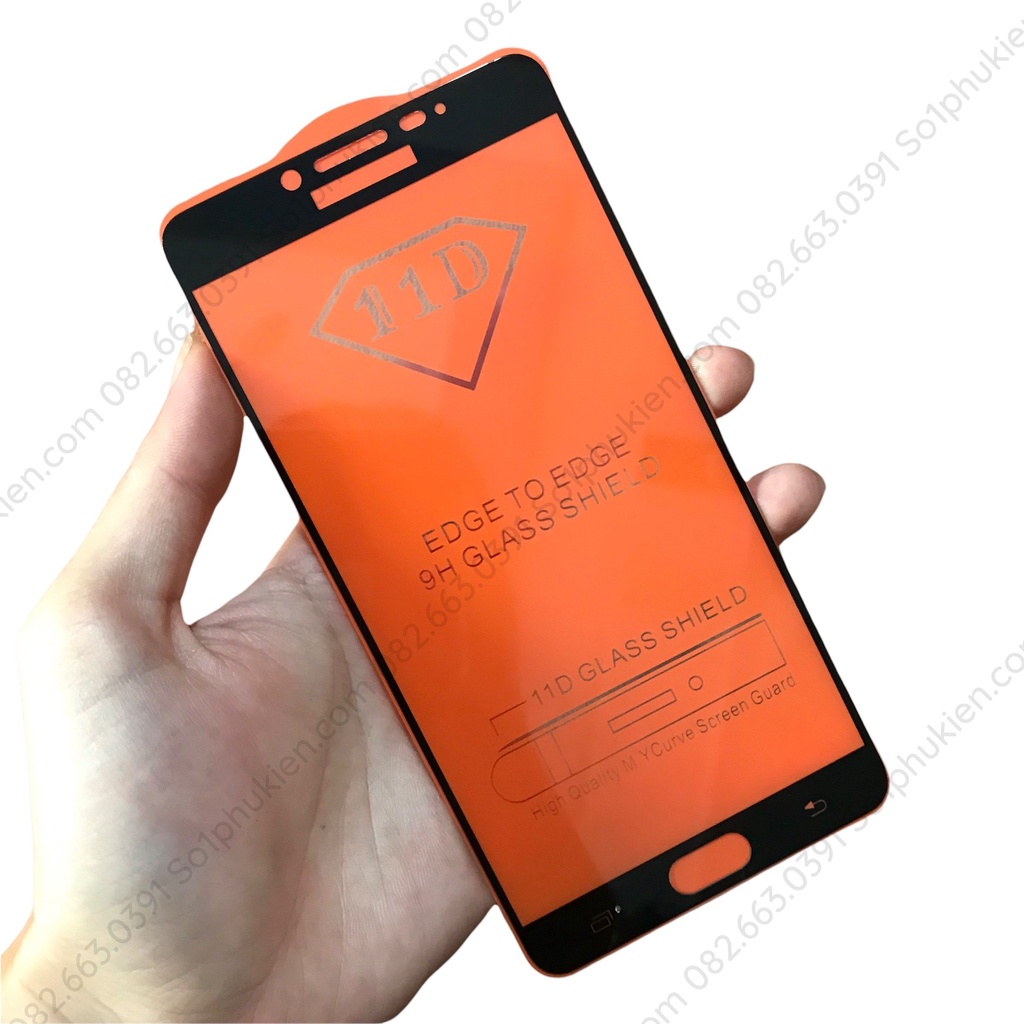 Kính cường lực samsung C9 / C9 pro full màn