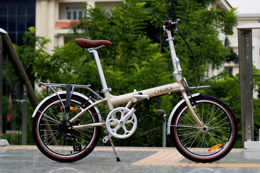 xe đạp gấp chevaux fuku