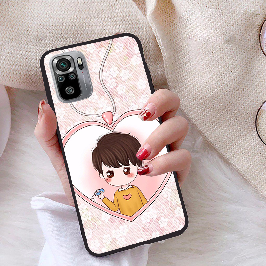 Ốp lưng Xiaomi Redmi Note 10S viền dẻo TPU BST Ốp đôi