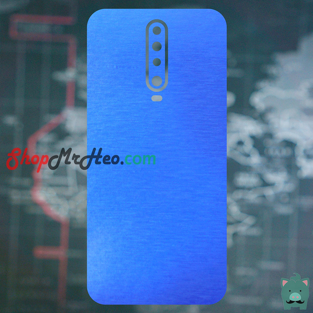 [HCM]Skin Dán Mặt Sau Lưng Vân Nhôm Xiaomi Redmi K30 - K30 5G - K30 Pro