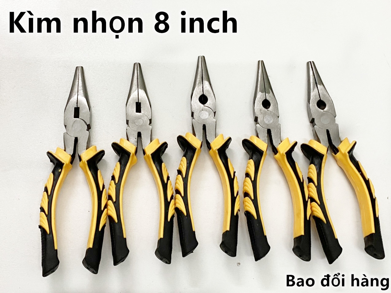 Kềm nhọn  8 inch combo 3 CÂY