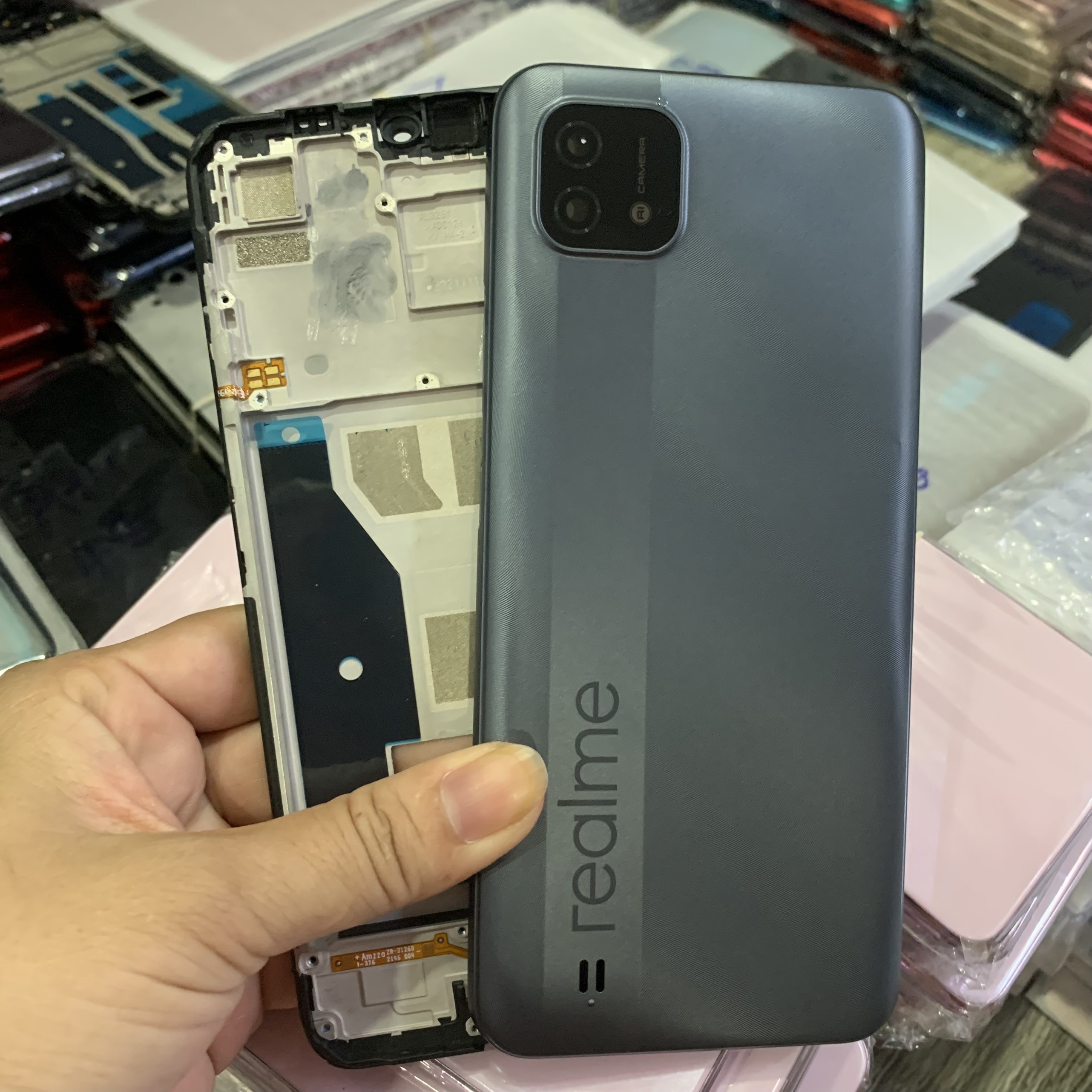 Bộ vỏ Realme C20 / C11 2021 xịn