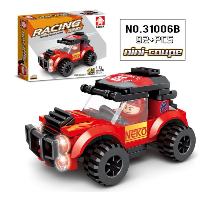 🌈 Đồ Chơi Xếp Hình Lego Xe Đua Mini Size Classic