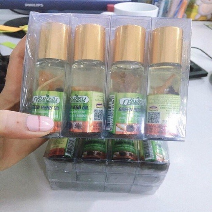 [Freeship] Combo 3 Chai Dầu Gió Nhân Sâm Thái Lan