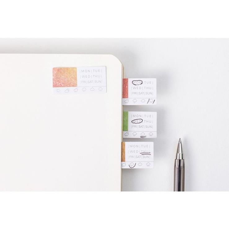 Bộ 45 Sticker Nhãn Dán Ghi Nhớ Ngày Tháng E66