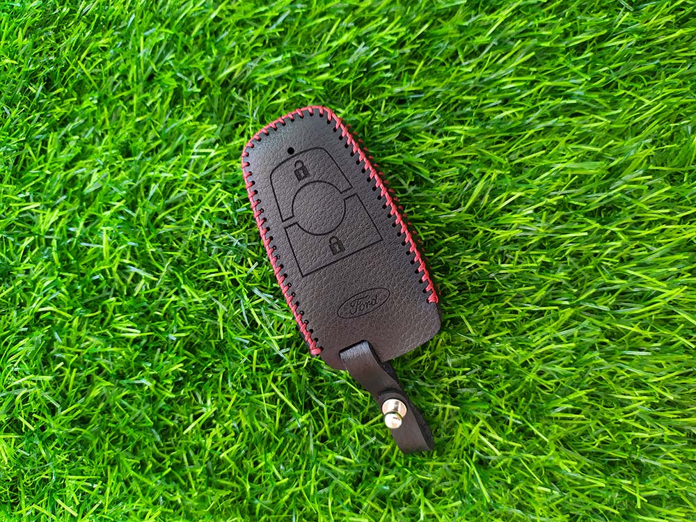 Bao da chìa khóa smartkey xe hơi Ford Ranger 2019