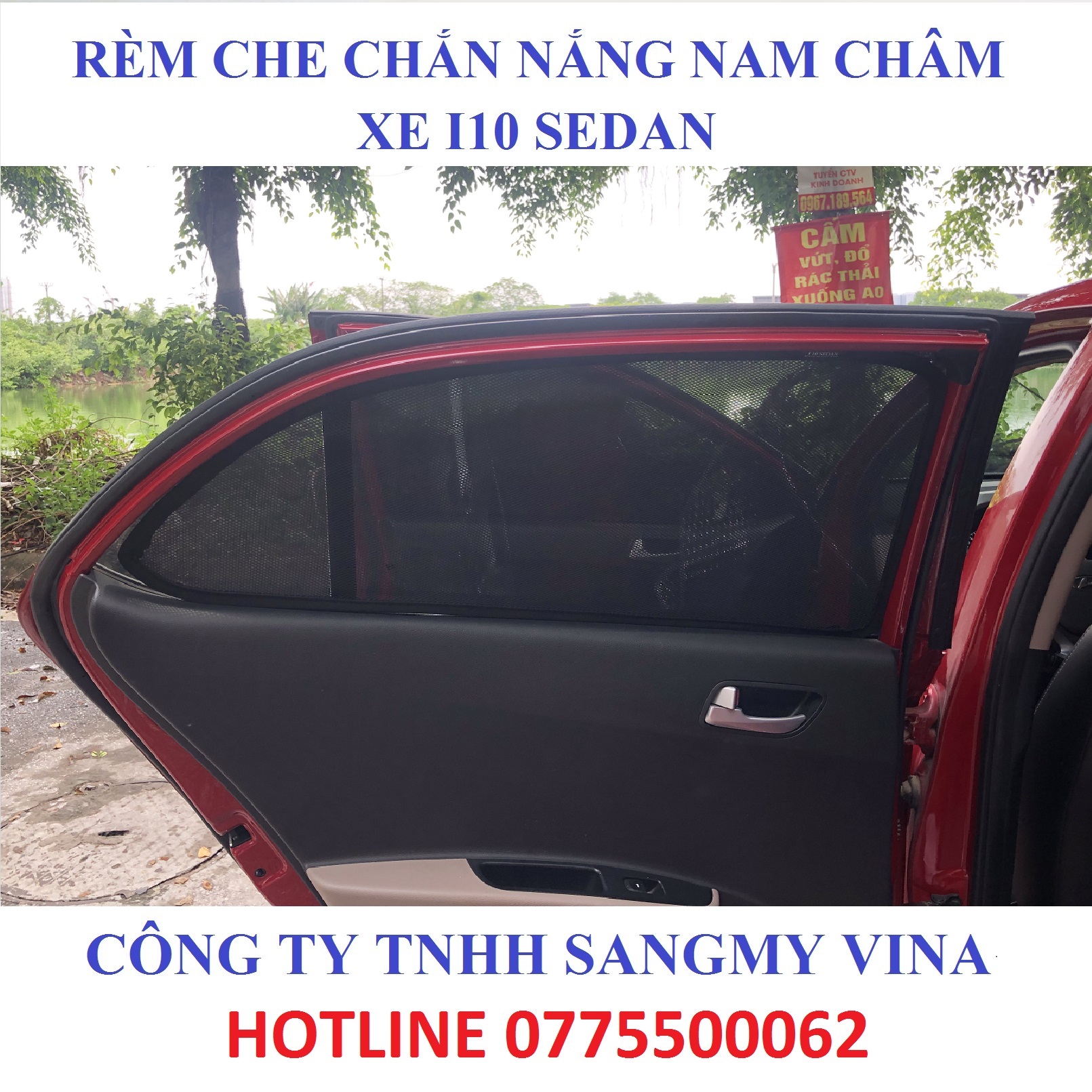 I10 SENDAN RÈM CHE NẮNG Ô TÔ