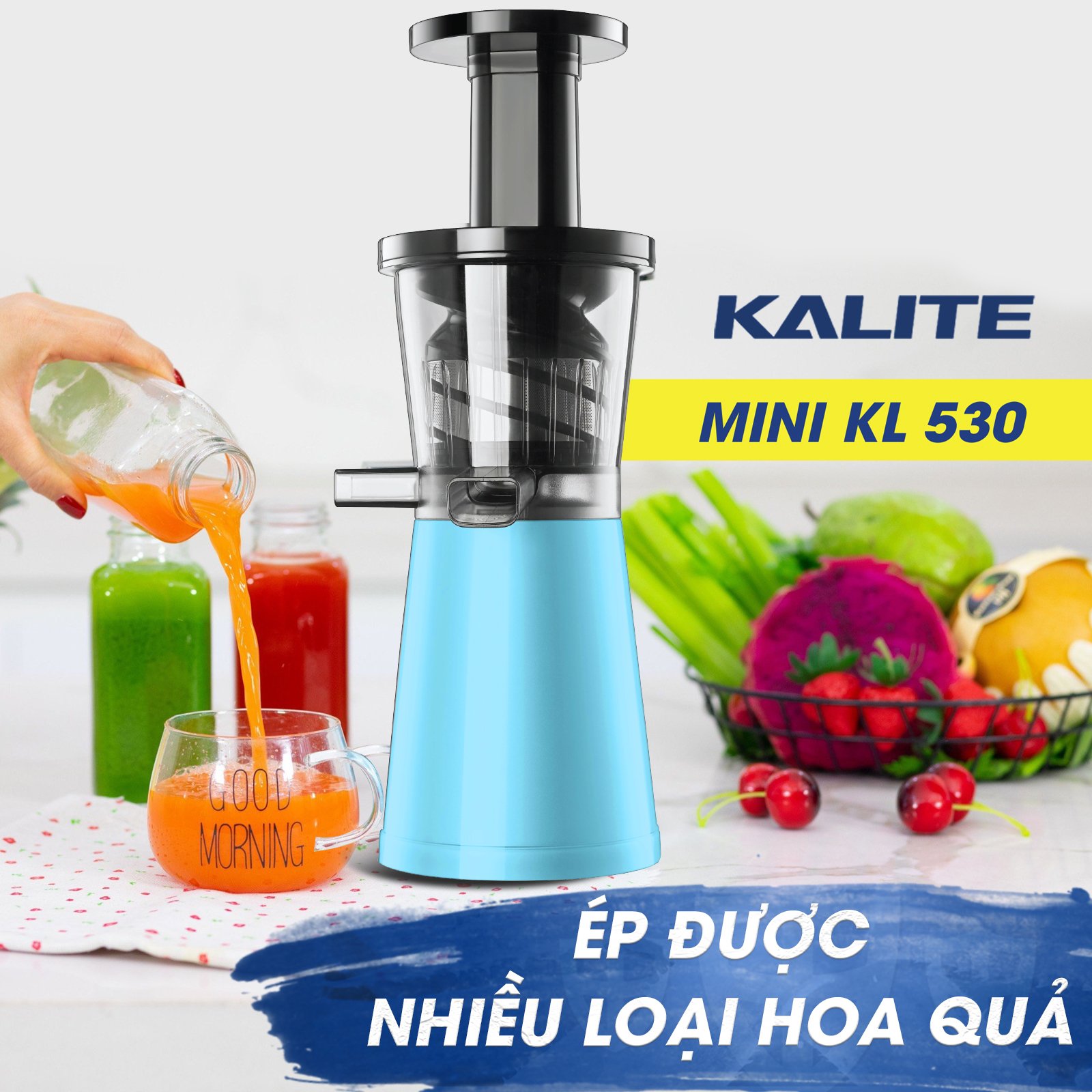 MÁY ÉP CHẬM KALITE KL-530