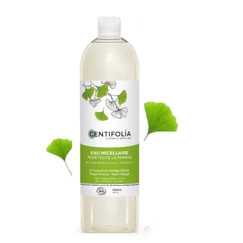 Nước Tẩy Trang Chiết Xuất Rau Má Centifolia Micellar Water 500ml