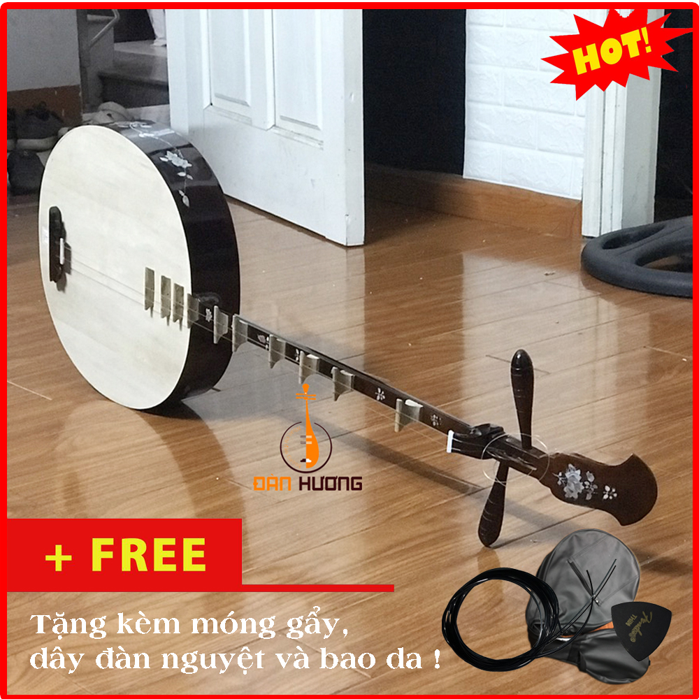 Đàn nguyệt DN89 + Combo KM đặc biệt ( bao da + móng gảy + dây sơ cua + tài liệu học đàn)