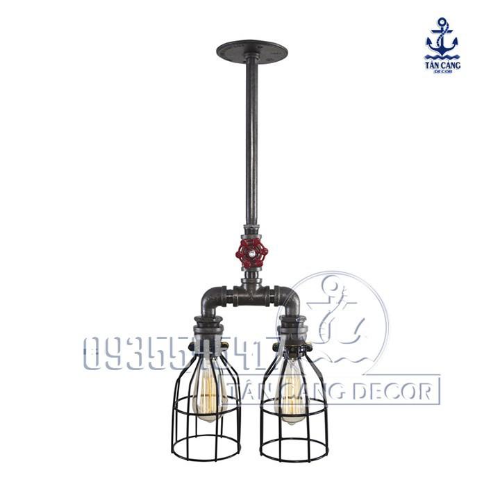 Lồng đèn sắt  Vintage E72 sơn tĩnh điện