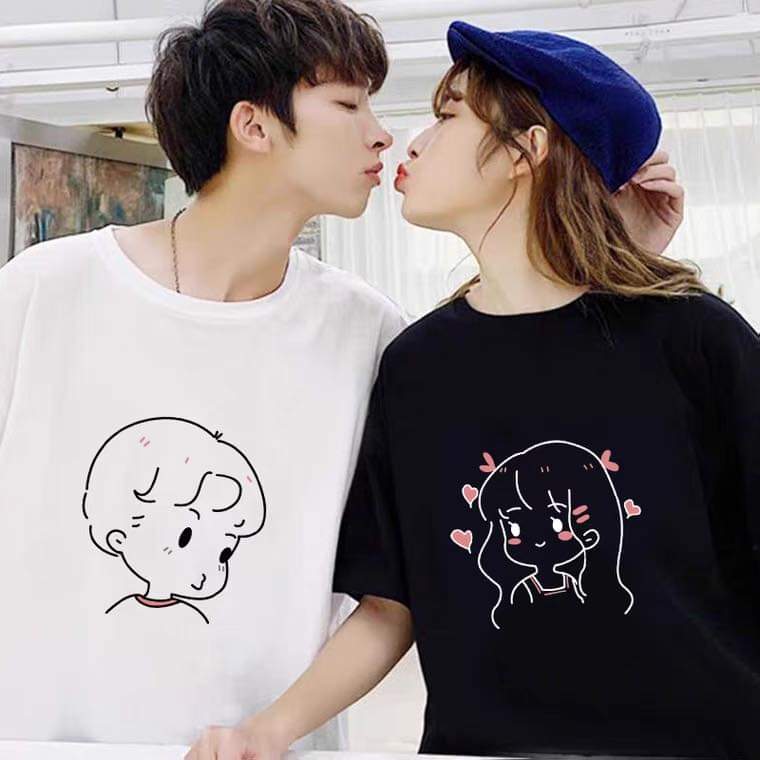 SET ÁO ĐÔI IN HÌNH CUTE NGỘ NGHĨNH
