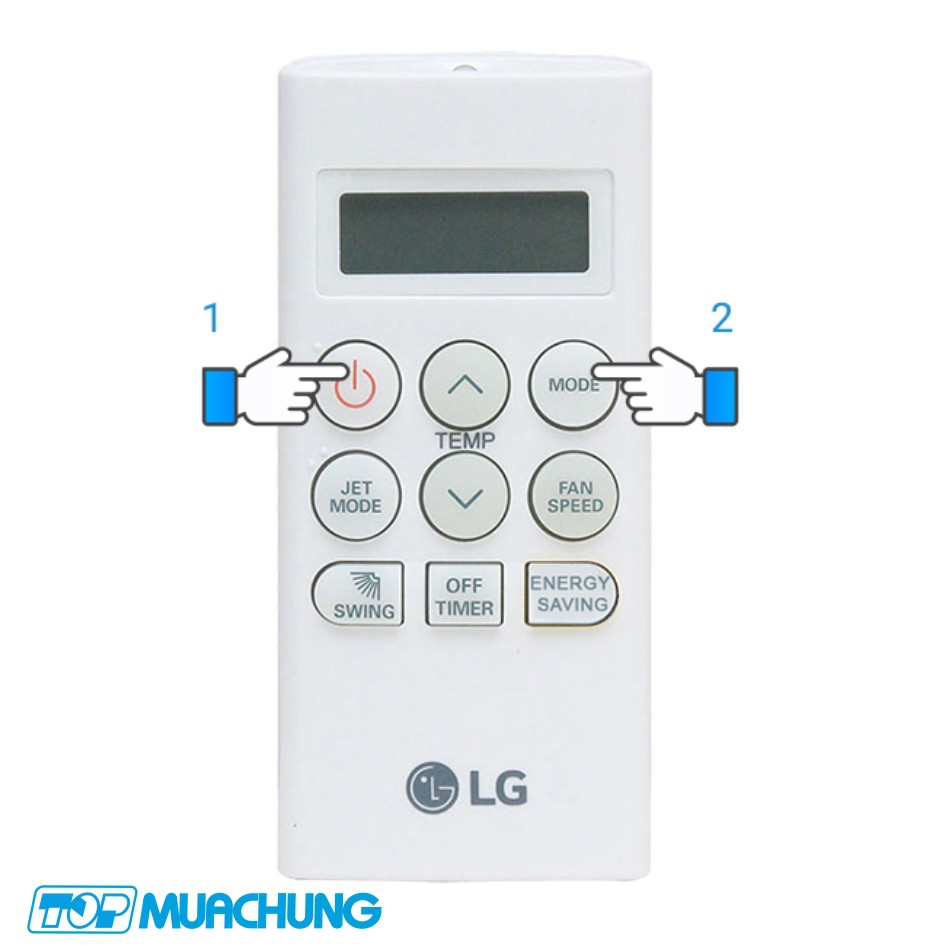 Remote điều hoà - máy lạnh LG (ngắn lùn) Tân Minh Phát