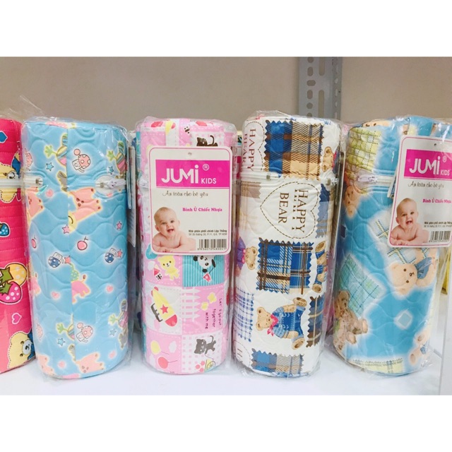 Bình ủ sữa đơn và đôi jumi cổ chuẩn cho bé