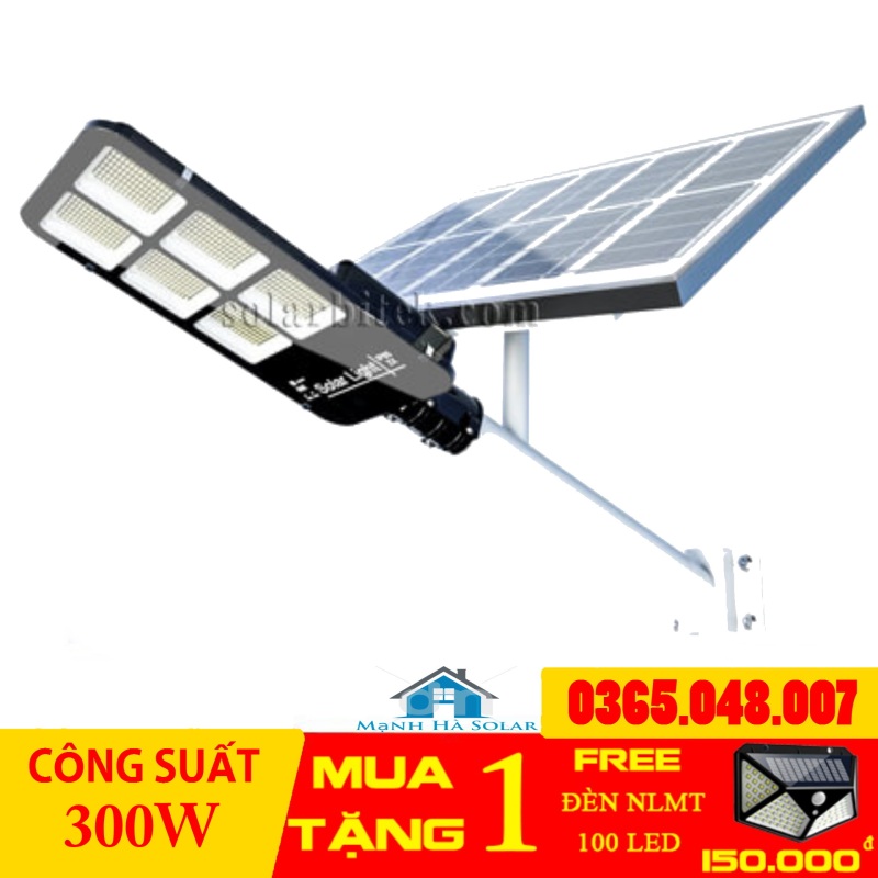 Đèn Cao Áp Năng Lượng Mặt Trời 300W