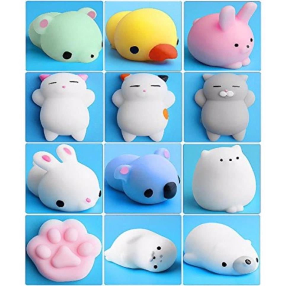 Đồ Chơi Squishy Mochi Hình Thú Cực Dễ Thương SAN7