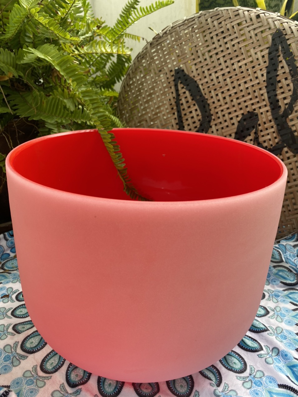 Chuông xoay Crystal 30cm Luân xa 1