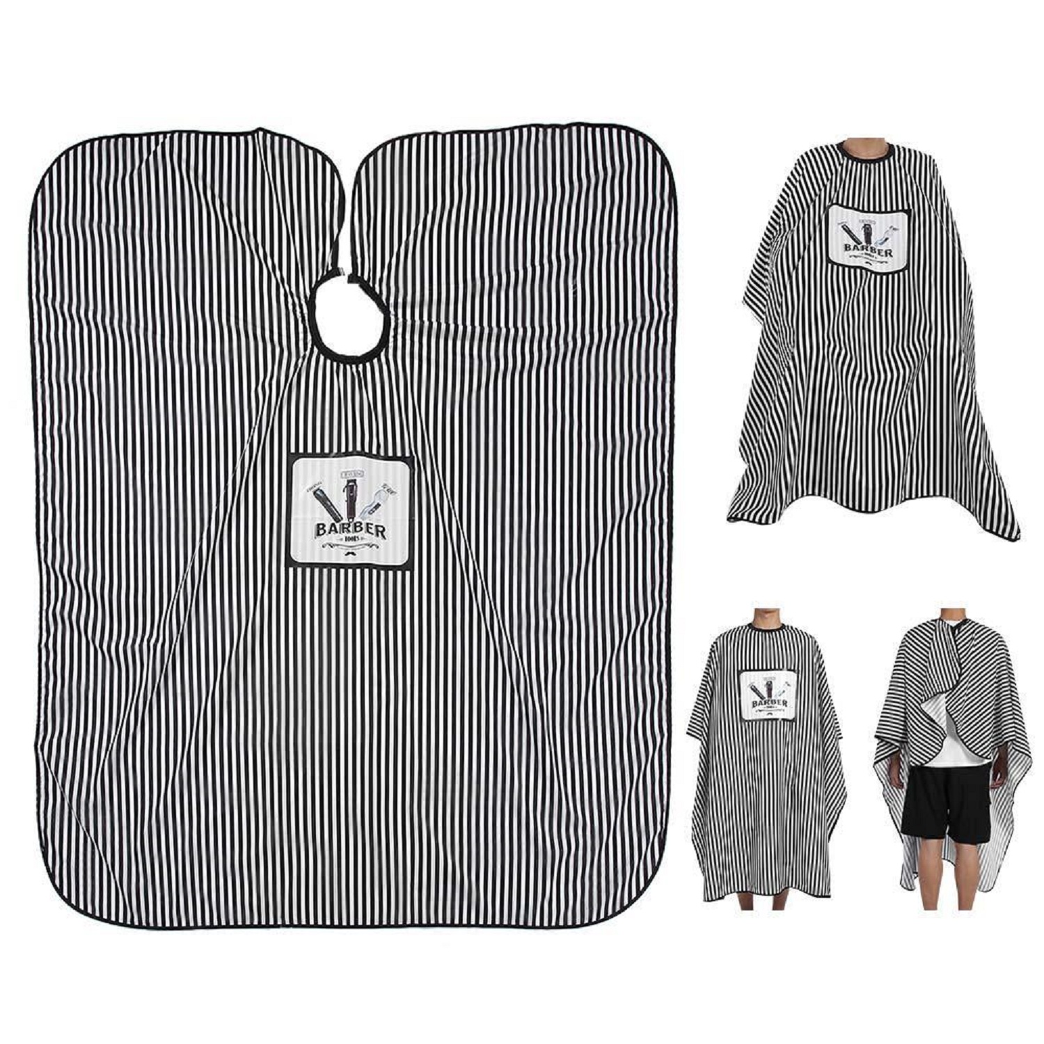 [HCM]Áo choàng cắt tóc cao câp The Baber Shop