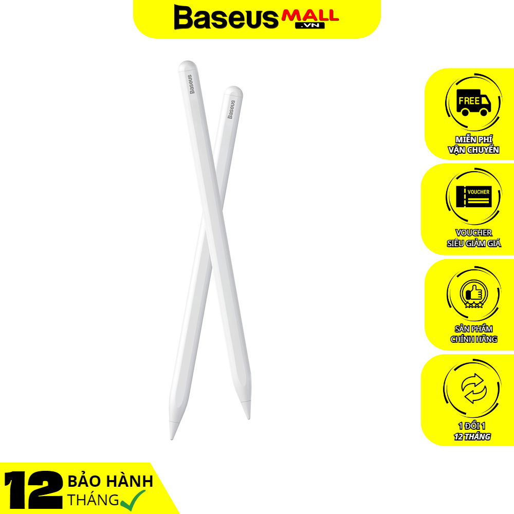 Bút cảm ứng Baseus Smooth Writing 2 Series Wireless Charging Stylus (Active Wireless Version with active pen tip)