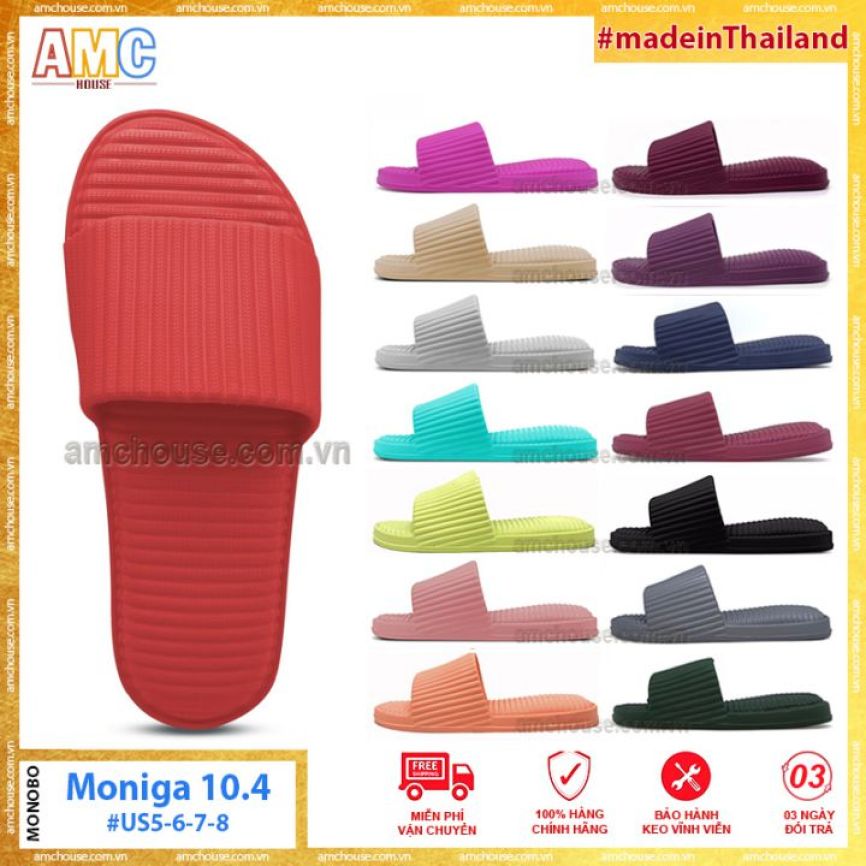 Dép đúc Thái Lan sọc gồ MONOBO form chuẩn - Moniga 10.4 giá rẻ