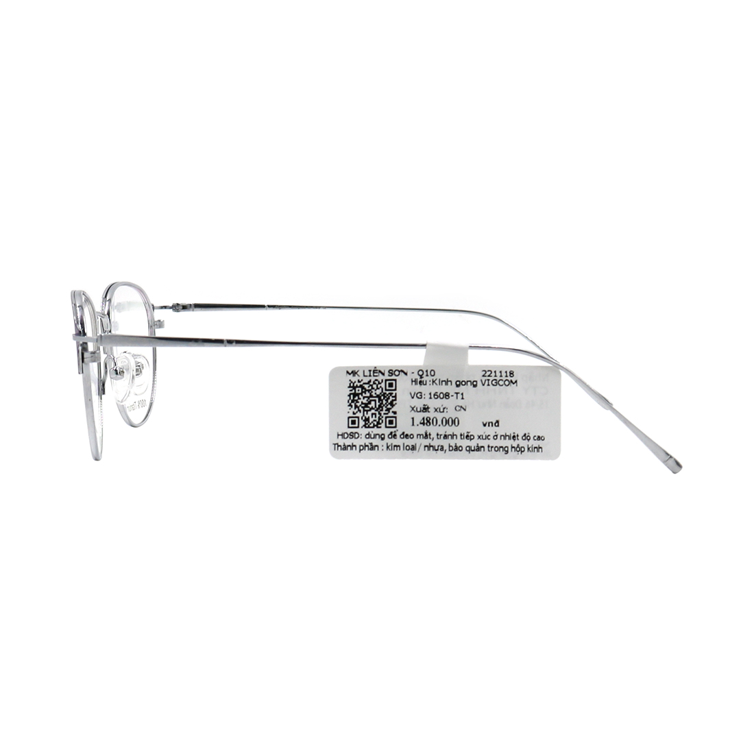 Gọng kính chính hãng VIGCOM VG1608 T1