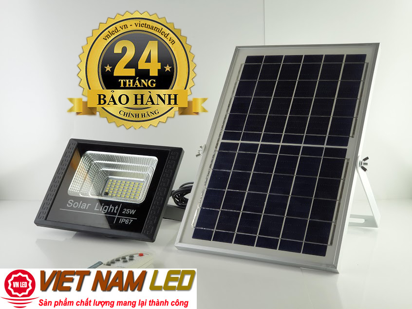 ĐÈN NĂNG LƯỢNG MẶT TRỜI 25W SOLAR LIGHT