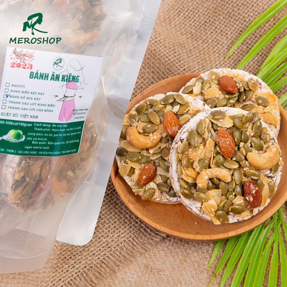 250GRAM BÁNH GẠO LỨT MIX HẠT ĂN KIÊNG