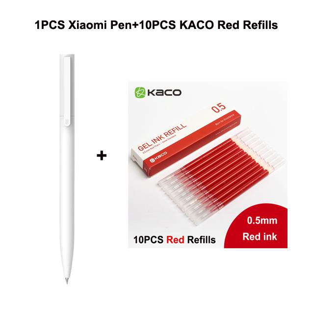 New Xiaomi PEN Mijia Super Durable Sign Pen 0.5mm MI Pen For Office Signing Pens Smooth Switzerland Refill Mikuni For School Pen