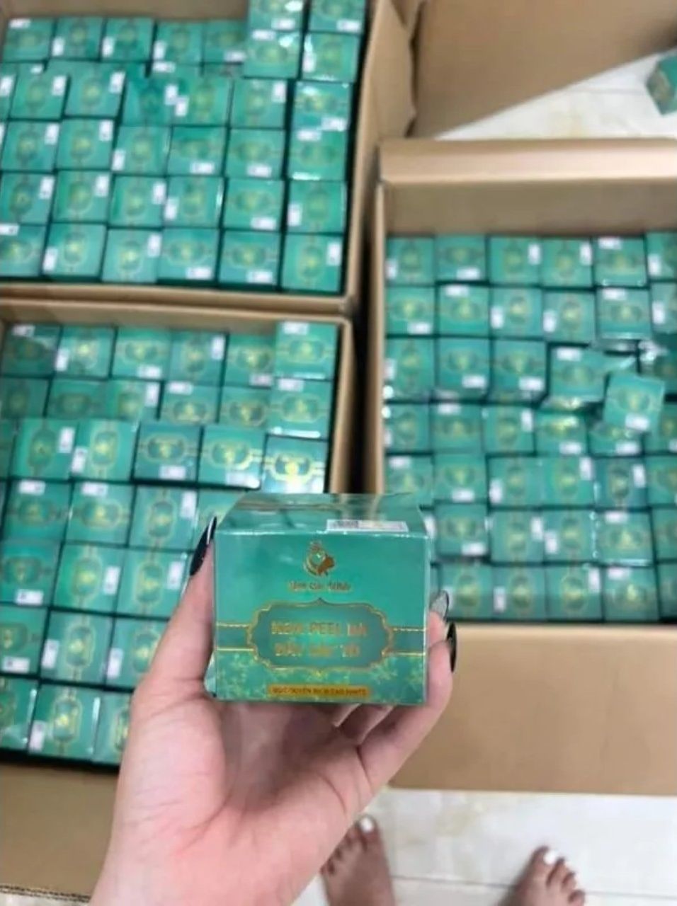 Kem bong pell da đẩy sắc tố_nám sạm tàn nhang
