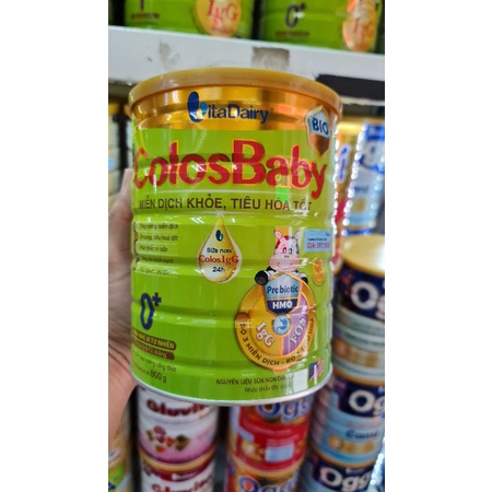 Sữa Colosbaby Bio 0+ 800gr (date 2026,Mã Qr đầy đủ)