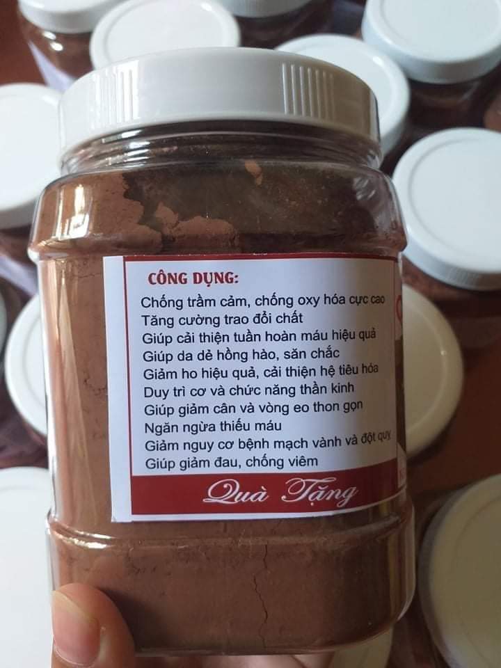 Bột Ca cao nguyên chất ĐăkLăk 500g