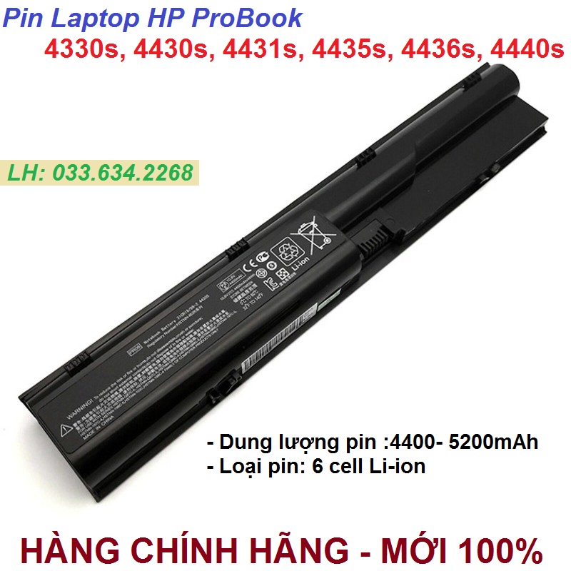 Pin laptop hp probook 4430s 4530s - pin laptop hp probook 4430s