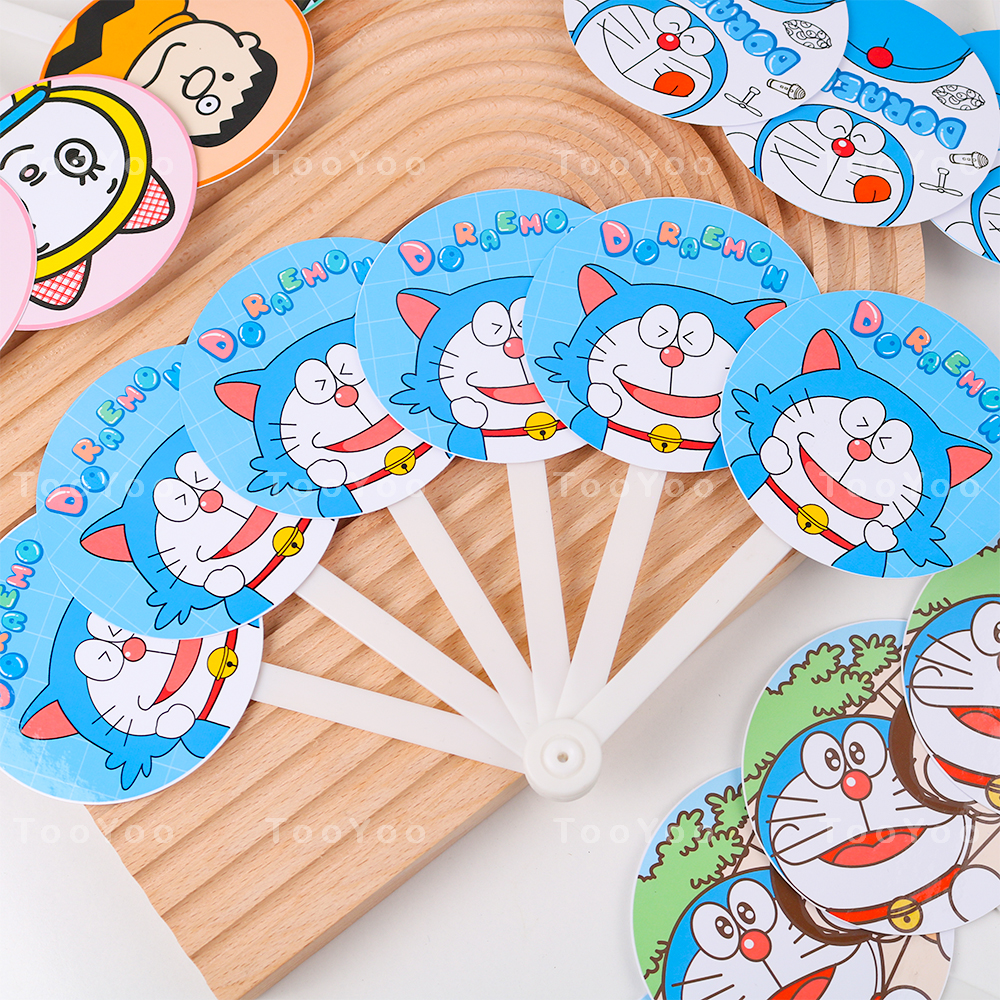 Quạt 6 cánh Doraemon Doremon dễ thương cute BK00023
