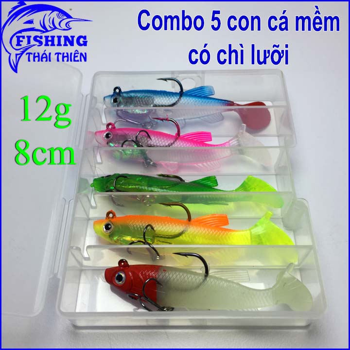 Mồi giả câu cá lóc chẽm cá tráp