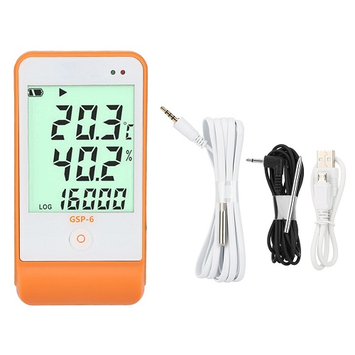 Nhiệt ẩm kế tự ghi Elitech GSP-6 Pro (Ghi 100.000điểm)