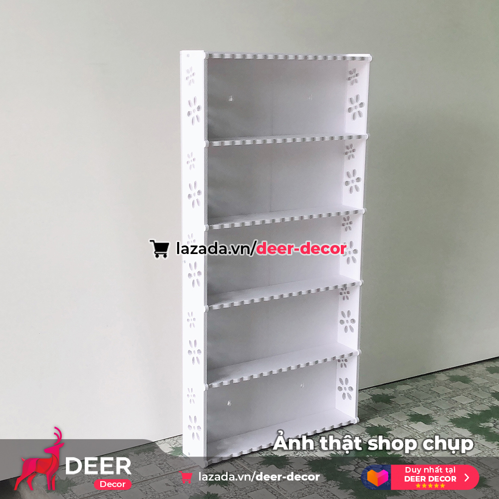 Kệ Để Nước Sơn - Để Mỹ Phẩm Treo Tường - DEER DECOR