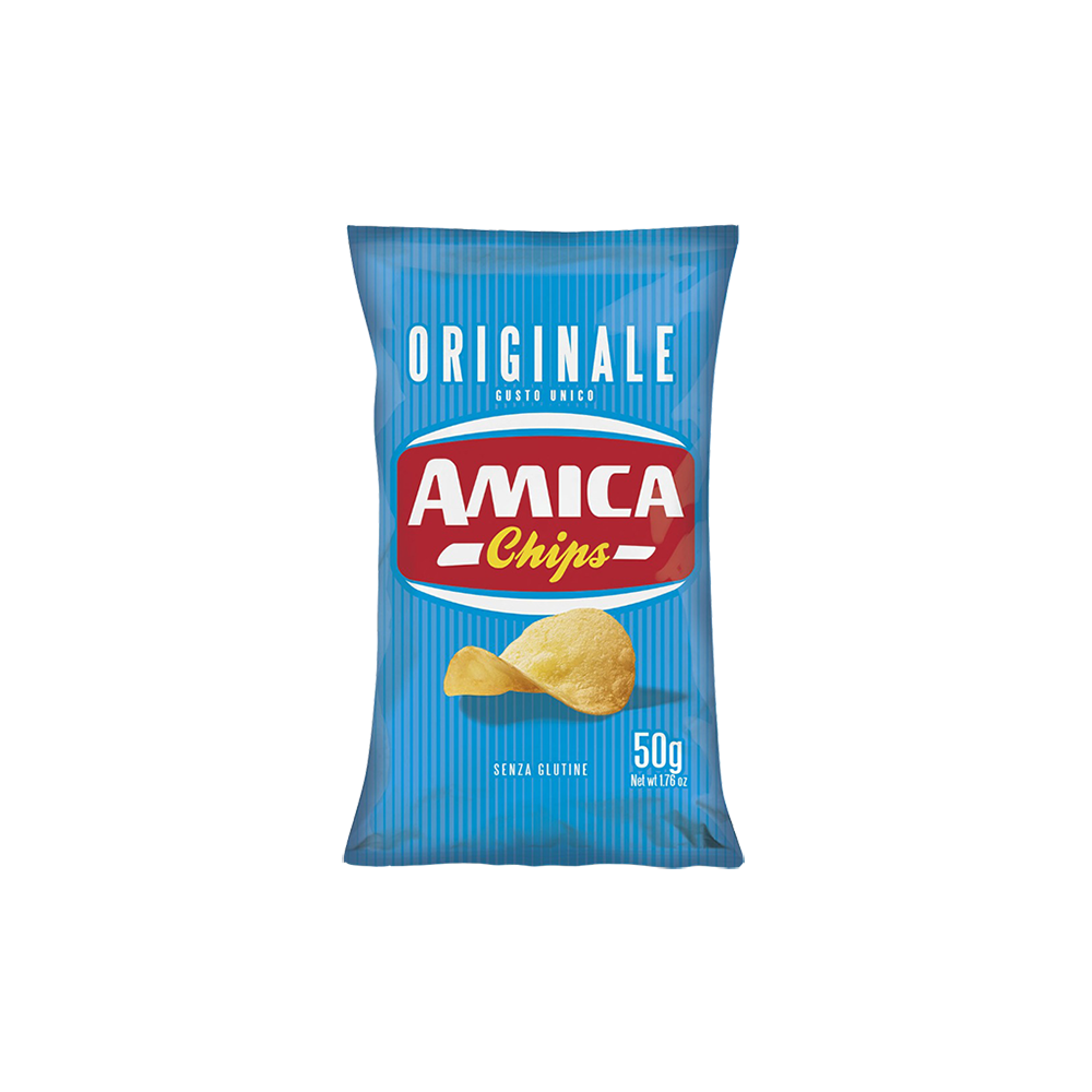 Khoai tây chiên rắc muối Amica Ý 50g