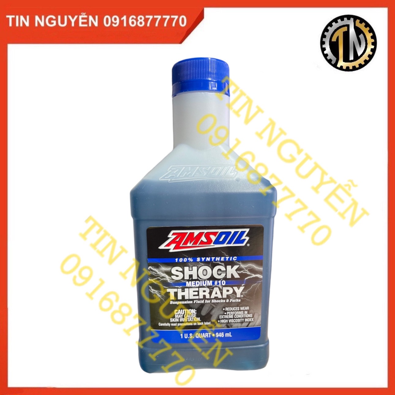 Dầu phuộc Amsoil Shock Therapy Medium 10 hàng chính hãng 946ml