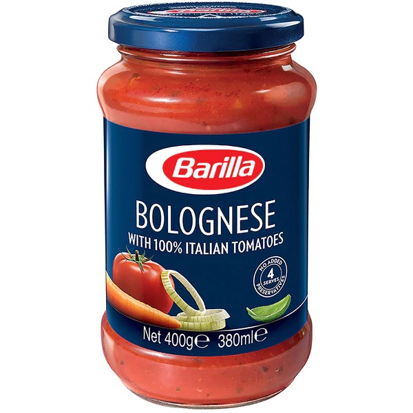 Sốt cà chua thịt Bolognese hiệu Barilla 400g HSD 6 2023