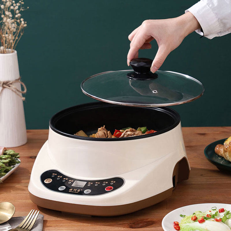 TAIDU mini multi-function electric pot Multi-function electric pan Household electric pan Small electric pan Non-stick pan multi-function electric hot pot