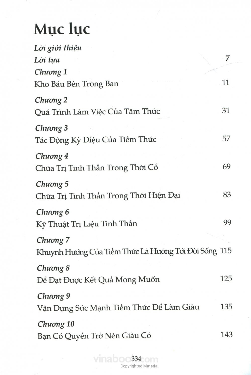 SỨC MẠNH TIỀM THỨC